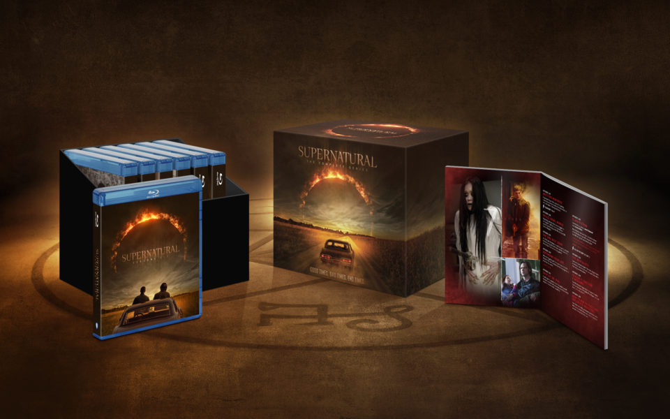 Supernatural Final Season and Complete Box Set available May 25, 2021.